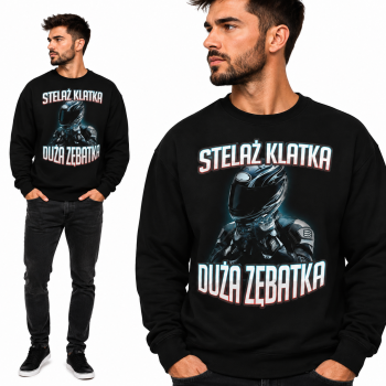 BLUZA M8 SPORTOWE STELAŻ KLATKA